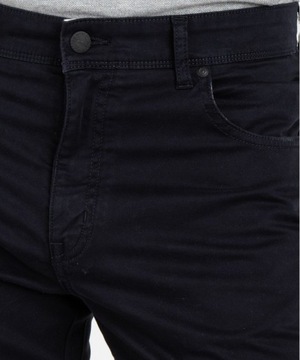 WRANGLER TEXAS SLIM MĘSKIE SPODNIE JEANSOWE DARK NAVY W12SEAXAE W34 L30