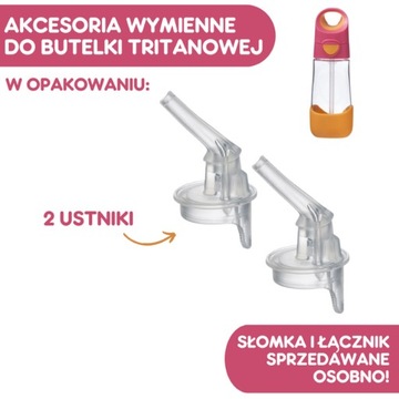 ZAPASOWE USTNIKI B.BOX 2 SZT TRITANOWE WYMIENNE