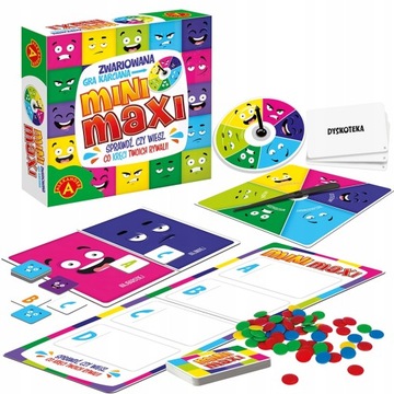 GRA KARCIANA TOWARZYSKA MINI MAXI ALEXANDER 2277