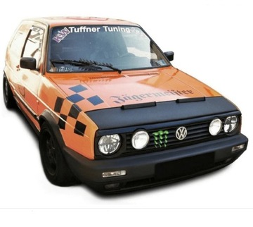 BRA OSŁONA MASKI POKROWIEC NA MASKĘ VW GOLF 2 II