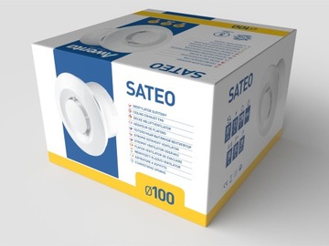 AWENTA SATEO WXS100 ПОТОЛОЧНЫЙ ВЕНТИЛЯТОР ДЛЯ ВАННОЙ