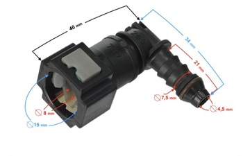 Топливный разъем FR Moretti