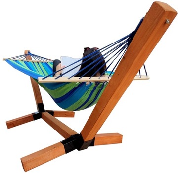 STELAŻ PREMIUM + HAMAK XXL ZESTAW 2 OSOBOWY 350KG