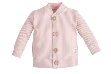 Bluza MAKOMA Natural Harmony prążek Róż rozm.80