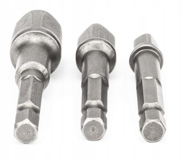 НАБОР ШЕСТИГРАННЫХ ПЕРЕХОДНИКОВ ДЛЯ НАСАДОК ДЛЯ ОТВЕРТОК