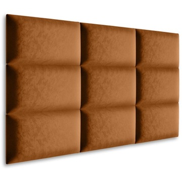 PANELE TAPICEROWANE ŚCIENNE WEZGŁOWIE 3D 40x30