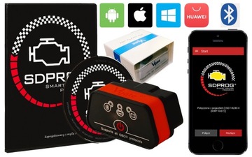 INTERFEJS iCAR2 BT3.0 OBD2 ELM327 PROGRAM SDPROG