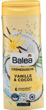 Balea KREMOWY ŻEL POD PRYSZNIC WANILIA I KOKOS 300 ml z NIEMIEC