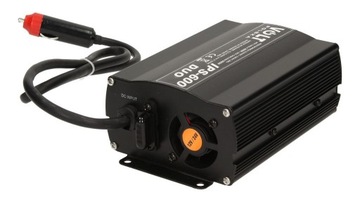 Przetwornica NAPIĘCIA 12V 24V 230V 300W 600W SAMOCHODOWA TIR BUS USB ZC7