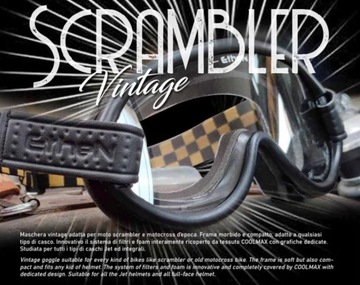 ВИНТАЖНЫЕ МОТОЦИКЛОВЫЕ ОЧКИ ETHEN SCRAMBLER ДЛЯ ЭНДУРО
