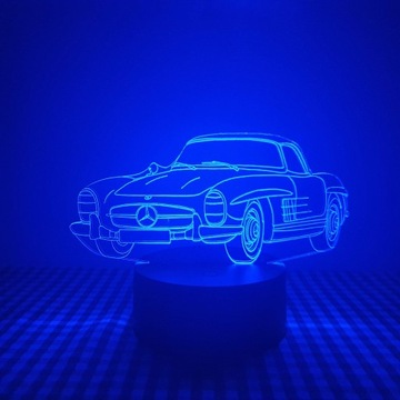 Mercedes Benz 300 SL Roadster классическая лампа