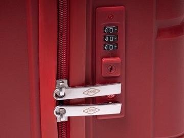 MAŁA WALIZKA PODRÓŻNA L POLIPROPYLEN RGL BAGAŻ PODRĘCZNY KÓŁKA OBROTOWE