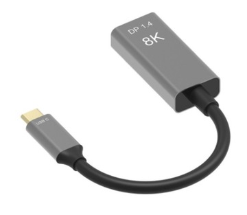 Кабель-адаптер USB-C DisplayPort 1,4 8K 5K 4K Display Port, гнездо 144 240 Гц