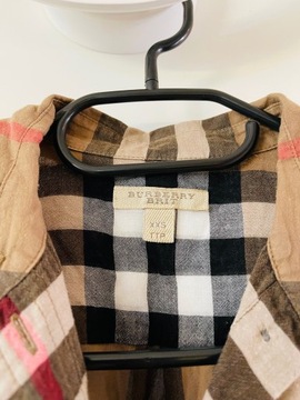 Burberry XXS 32 XS 34 kamizelka bezrękawnik bluzka