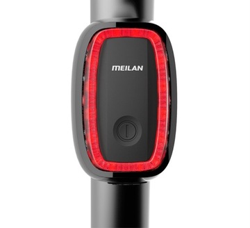 Meilan X6 inteligenta lampka rowerowa system STOP