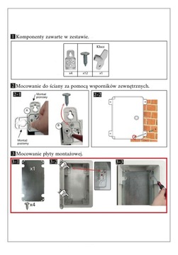 РАСПРЕДЕЛИТЕЛЬНЫЙ ЩИТ ЭЛЕКТРИЧЕСКАЯ КОРОБКА ГЕРМЕТИЧНЫЙ КОРПУС ABS 30x40x17 IP65