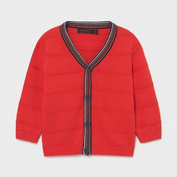 Sweter chłopięcy MAYORAL1343 jasnoczerwony - 68