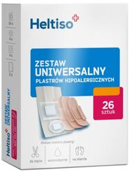 HELTISO ZESTAW UNIWERSALNY PLASTRÓW HIPOALERGICZNY