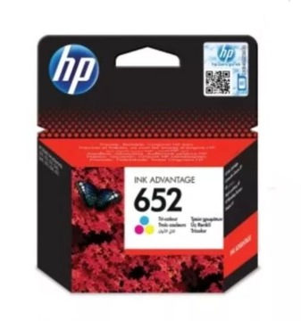 HP 652 tusz F6V24AE kolor oryginał