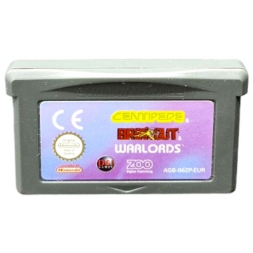 Centipede / Breakout / Warlords Game Boy Advance