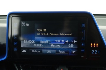 Toyota C-HR I Crossover 1.8 Hybrid 122KM 2017 Toyota C-HR 1.8 Hybrid, Salon Polska, Serwis ASO, zdjęcie 9