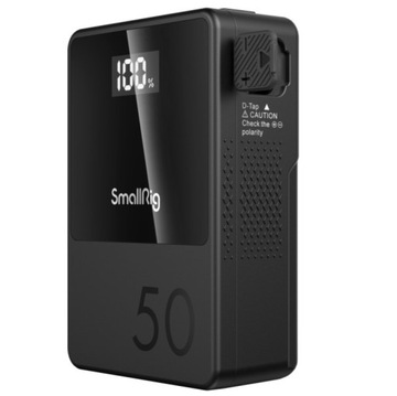 Мини-аккумулятор SmallRig V-Mount VB50 D-TAP, аккумулятор 14,8 В, USB-C