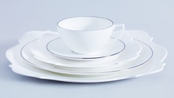 Джаспер Конран Платиновое Блюдце 16см Wedgwood