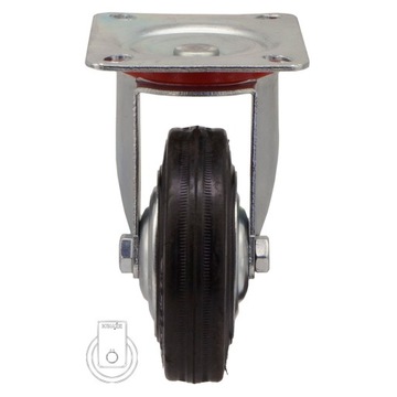 Тележка-полка Wheel fi 100 стол-шкаф 1STGU100