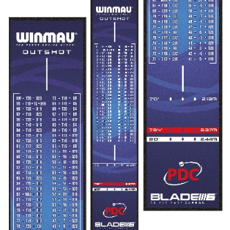 MATA DART Ochronna na podłogę Winmau Outshot Mat