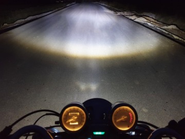 Лампа 7 дюймов светодиодная OSRAM 144 лм/Вт, защита от царапин, передняя омологация E для Harley