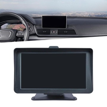 Портативный беспроводной Carplay 7-дюймовый экран голосового управления 1080P с двойным объективом