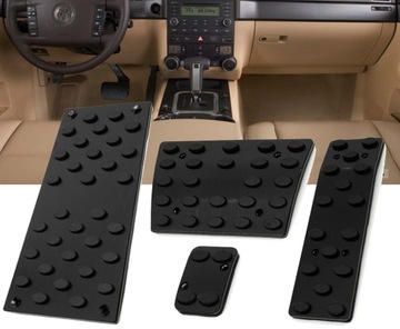 VRSTVA  NA PEDÁLY HLINÍK VW TOUAREG 07-18 PORSCHE CAYENNE 10-17 AUDI Q7