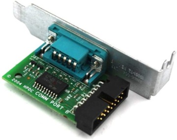 МОДУЛЬ ПОРТА COM-HP 383033-001-012711-001- НИЗКИЙ ПРОФ.