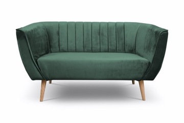 Sofa Kanapa Tapicerowana Skandynawska 2 osobowa