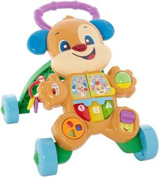 Pchacz CHODZIK Fisher Price 6 m + brązowy HBB68 GXR71 J. HISZPAŃSKI