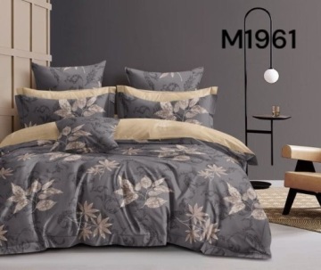 КОМПЛЕКТ ПОСТЕЛЬНОГО БЕЛЬЯ 220X200 100% ХЛОПОК 3 ШТ. НОВЫЙ ДИЗАЙН ДВУХСТОРОННИЙ