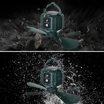 ТЕНТОВЫЙ ВЕНТИЛЯТОР СО СВЕТОДИОДНЫМИ ЛАМПАМИ 3-СКОРОСТНОЙ КЕМПИНГОВЫЙ ВЕНТИЛЯТОР USB