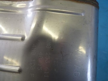 Audi Q7 II 4 м Глушитель выхлопной системы 15-