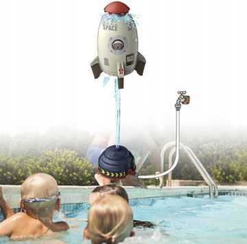 Летний ракетный спринклерный игрушечный лифт давления