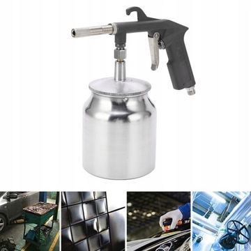 RĘCZNY PISTOLET DO PIASKOWANIA ZBIORNIK 750cc