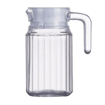 Czajnik w paski 17 uncji akrylu z pokrywką, 500 ml