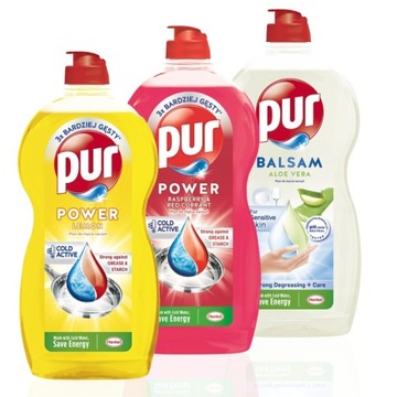 Pur Płyn do Mycia Naczyń MIX 1,2l x3