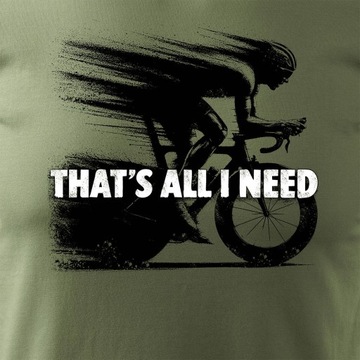Koszulka z kolarzem kolarz kolarska dla rowerzysty z kolarką rowerem