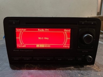 РАДИО CD НАВИГАЦИЯ AUDI A3 8P 8P0035192N КОД