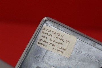 ZRCÁTKO VNITŘNÍ ZPÁTEČNÁ MERCEDES CLK W209 05R