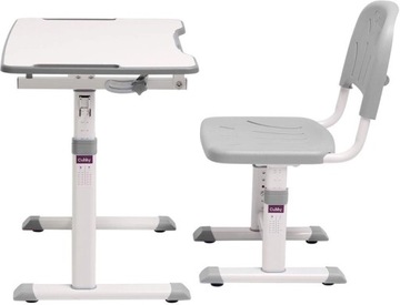 Регулируемый письменный стол и комплект стульев Cubby Olea Grey