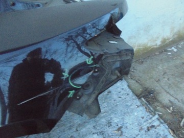 ЧЕТВЕРТЬ КРЫЛА ЗАДНЯЯ ЛЕВАЯ RENAULT LAGUNA 3 COUPE