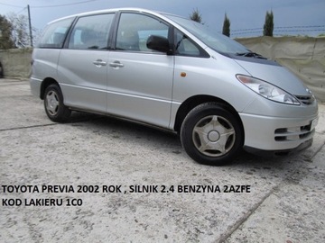TOYOTA PREVIA II 00-06 JEDNOTKA ECU MOTORU 2.4 VVTI SADA IMOBILIZÉR