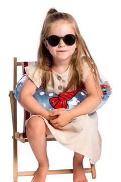 Dooky Okulary przeciwsłoneczne Bali Junior BLACK 3-7lat