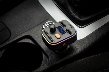 СЕТЕВОЙ FM-ПЕРЕДАТЧИК BLUETOOTH 2XUSB USB C